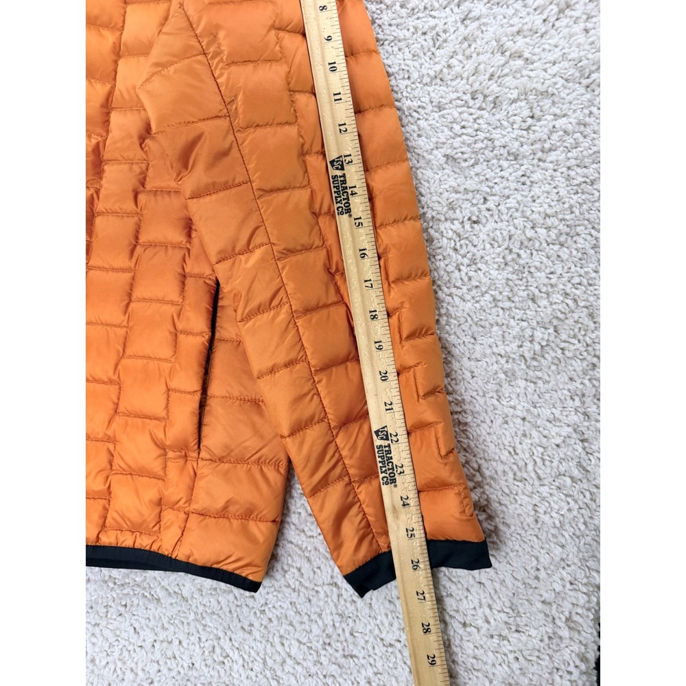Mountain Hardwear Puffer Coat Mens Large Orange Thermostatic Lightweight Jacket - Picture 4 of 9